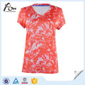 Sublimated Girls Tops T-Shirts Fashion Sports Wear in Wholesale